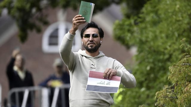  Koran bei Aktion in Stockholm verunglimpft