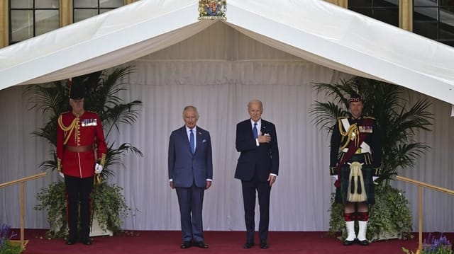  Biden trifft Premier Sunak erneut – und endlich auch den König