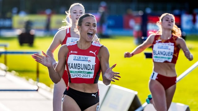  Kambundji überlegen zu Gold – Bronze für Frauen-Staffel
