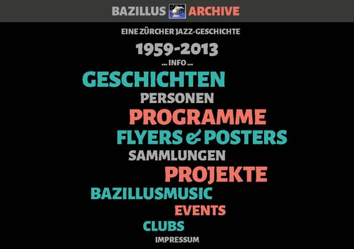  Eine Zürcher Jazz-Geschichte von 1959 – 2013