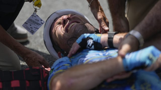  Folgenschwerer Sturz: Cavendish muss Tour de France abbrechen