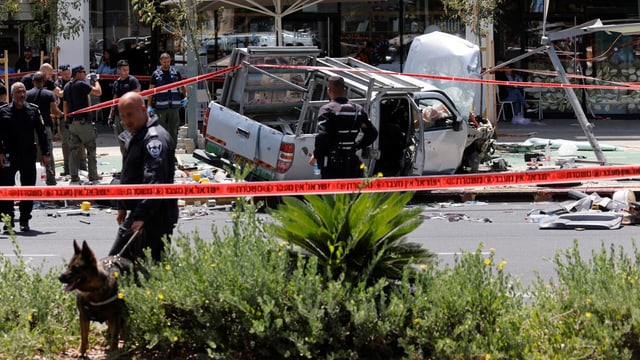  Auto fährt in Tel Aviv in Menschenmenge – mehrere Verletzte