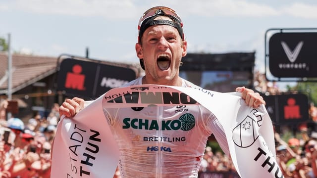  Perfekter Karriere-Abschluss: Van Berkel gewinnt Ironman in Thun