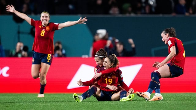  Dank Last-Minute-Tor: Spanien erstmals im WM-Final