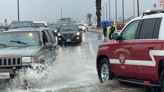  «Hilary» bringt dem Süden Kaliforniens sintflutartigen Regen