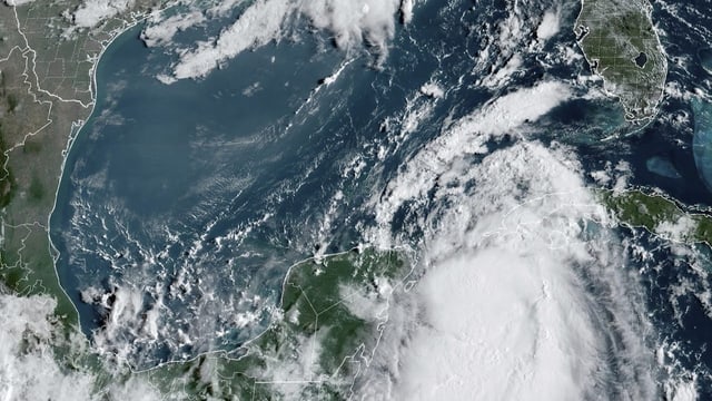  Vor Kuba und den USA: Tropensturm «Idalia» wird wohl zum Hurrikan