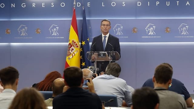  Oppositionsführer Feijóo soll die spanische Regierung bilden