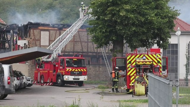  Brand in Elsässer Ferienunterkunft fordert elf Todesopfer