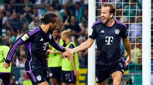  Dank Sané und Kane: Bayern starten erfolgreich