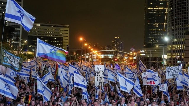  Weitere Massenproteste in Israel