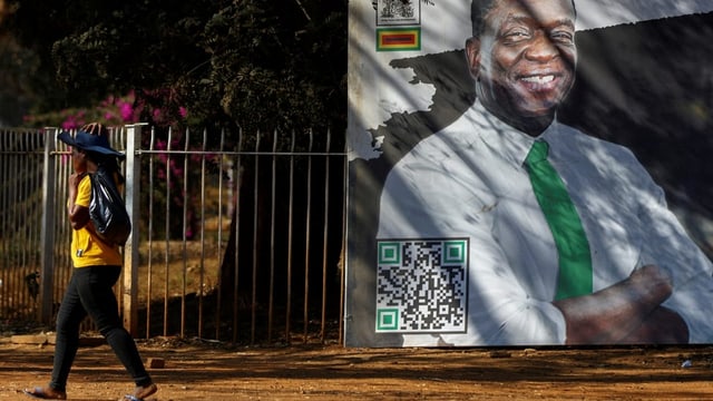  Das «Krokodil im Schafspelz» bleibt Präsident von Simbabwe