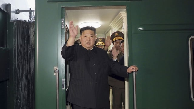  Kim Jong-un reist in kugelsicherem Zug