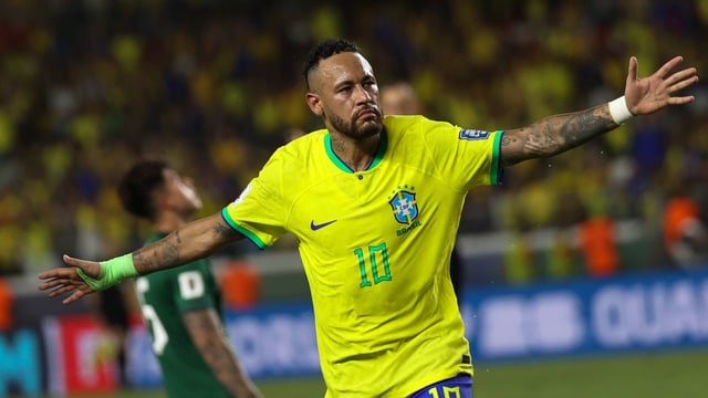  Neymar neu alleiniger Rekord-Torschütze Brasiliens