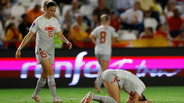  Bewerten Sie die Leistung der Schweizerinnen gegen Spanien