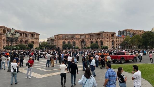 Grosse Sorgen in Armeniens Hauptstadt Eriwan