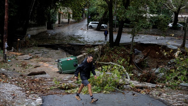  Unwetter im Südosten Europas: Lage in Griechenland spitzt sich zu