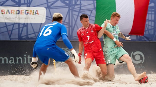  Beachsoccer-Nati scheitert im EM-Viertelfinal an Belarus