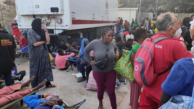  Lampedusa ruft wegen hoher Migrantenzahlen den Notstand aus