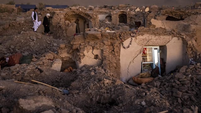  Afghanistan erneut von schwerem Erdbeben getroffen