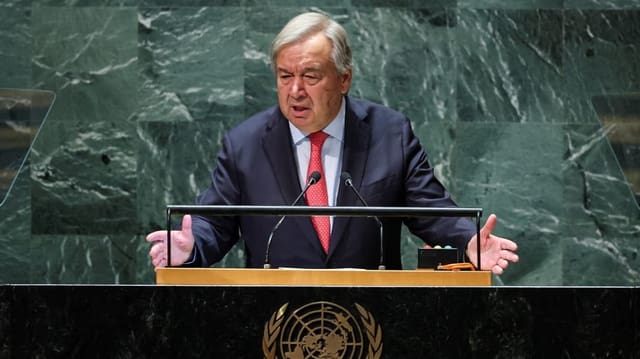  UNO-Generalsekretär Guterres sieht Region «am Rande des Abgrunds»