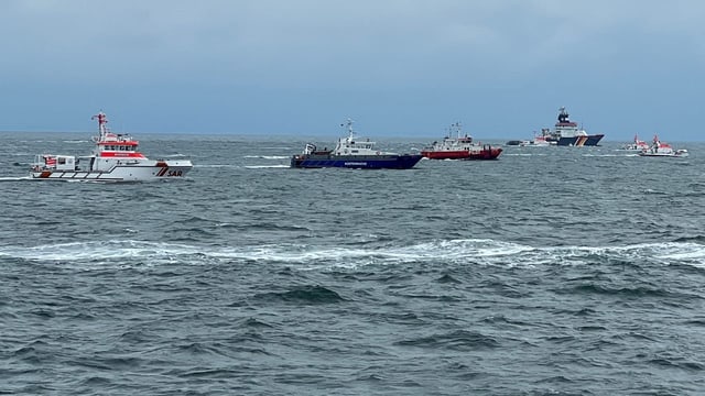  Nach Frachtschiff-Kollision: Vier Crewmitglieder wohl gestorben