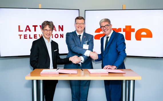  ARTE erweitert sein europäisches Partnernetzwerk mit dem lettischen öffentlich-rechtlichen Sender Latvijas Televizija – LTV