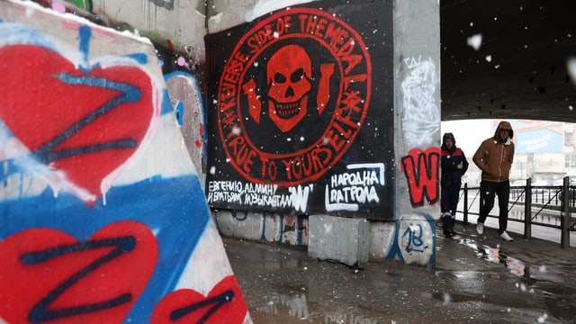 Serbische Kämpfer in der Ukraine bringen Belgrad in Bedrängnis