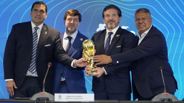  Fussball-WM 2030 findet auf 3 Kontinenten statt