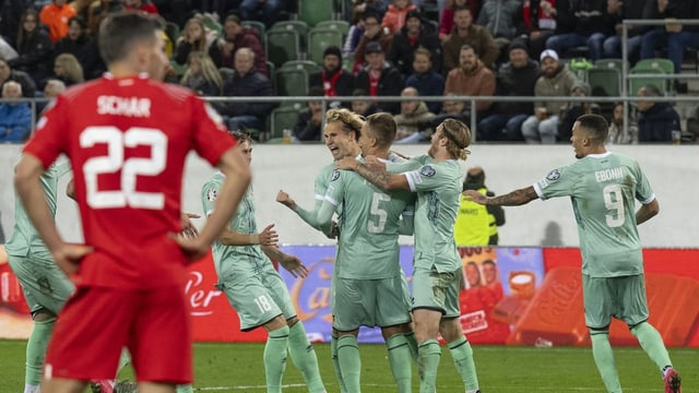  Bewerten Sie die Leistung der Schweizer gegen Belarus