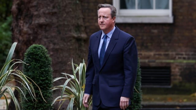  Ex-Premier David Cameron wird neuer britischer Aussenminister