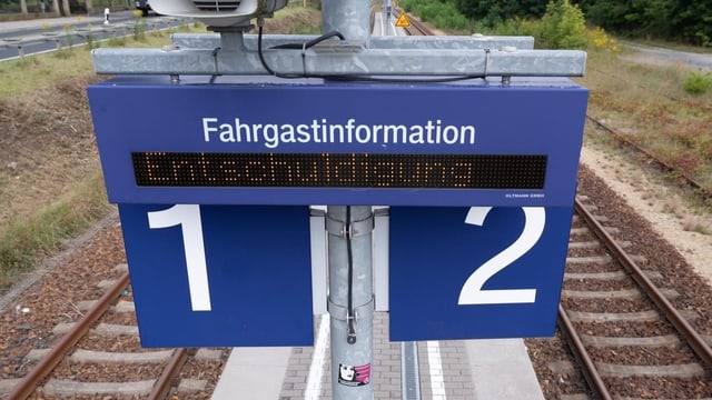  Achtung Zugreisende: Warnstreiks bei Deutscher Bahn geplant