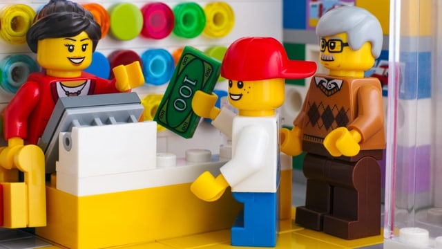  Knallbunt und kostbar: Wie man Lego zu Gold macht