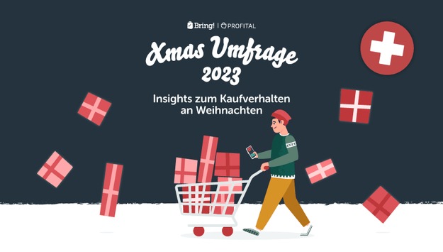 Weihnachtsumfrage von Bring! und Profital: In der Schweiz wird bei Geschenken und Essen auf Qualität gesetzt