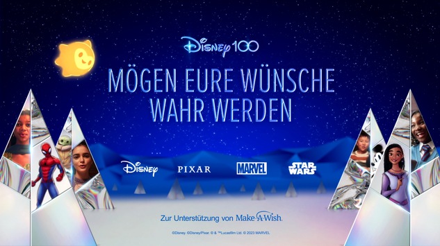  “Ein Wunsch für die Feiertage” / Disney präsentiert im 100. Jubiläumsjahr den Weihnachts-Spot 2023