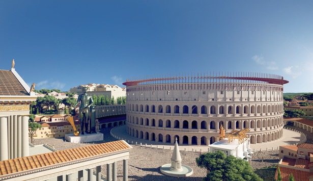  Zeitreise in das antike Rom / Launch der virtuellen 3D-Tour: Einladung zum kostenlosen Testflug