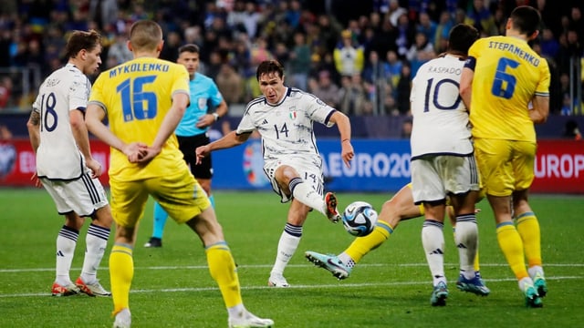  0:0 gegen Ukraine reicht: Titelverteidiger Italien fährt zur EURO