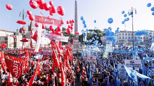  Schule, Post und Nahverkehr: Italien streikt