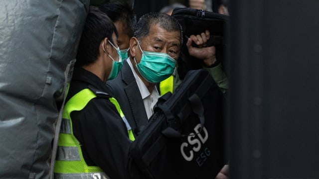  Hongkong: Prozess gegen prodemokratischen Jimmy Lai beginnt