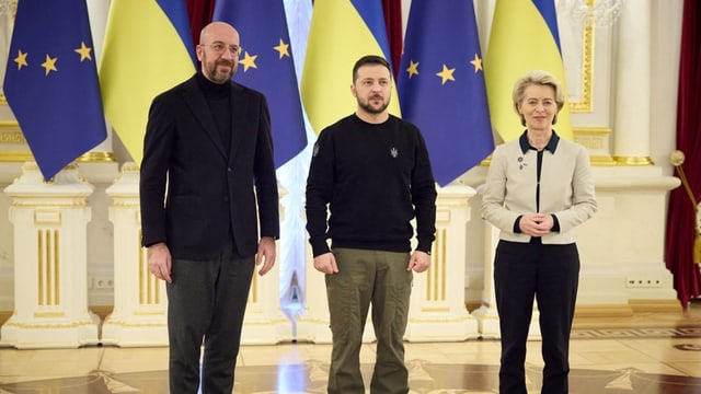  EU beschliesst Beitrittsgespräche mit der Ukraine – ein Überblick