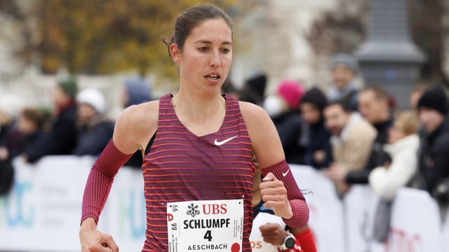  Schlumpf erneut mit Schweizer Rekord im Marathon