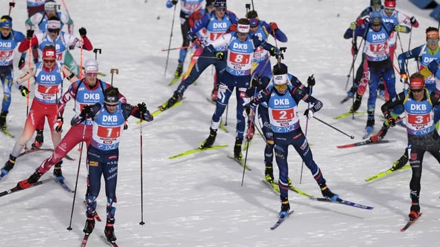  Schweizer Biathlon-Staffeln in Hochfilzen auf Rang 7