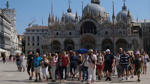  Venedig: Touristengruppen dürfen nur noch 25 Personen umfassen