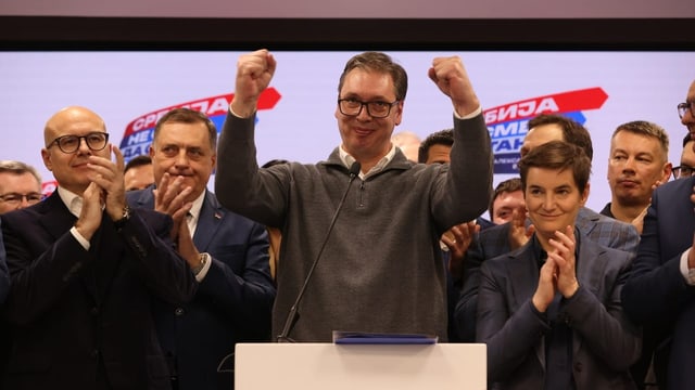  Parlamentswahl in Serbien festigt Macht von Präsident Vucic