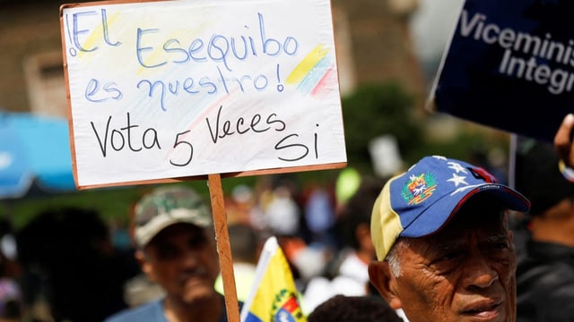  Venezuela stimmt über Annexion von Grenzregion ab