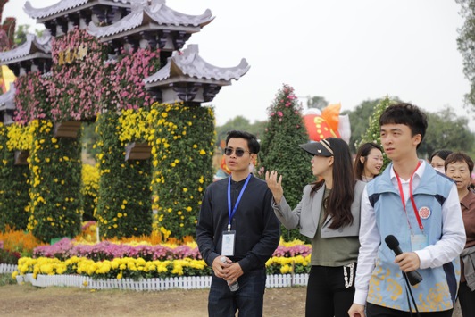  CICG: Besuch des “Blumenmeers” in Zhongshan