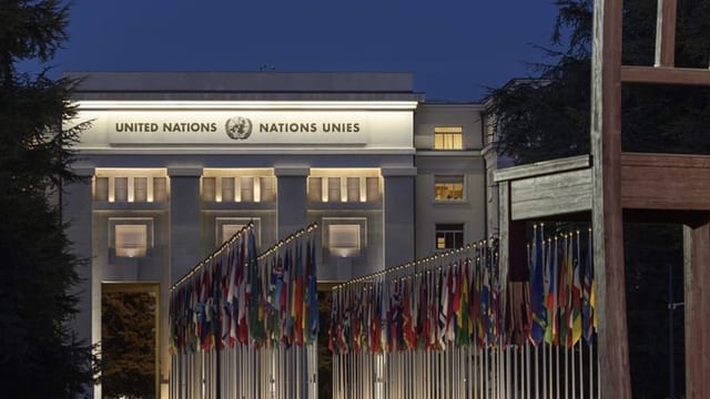 Lichterlöschen bei der UNO in Genf
