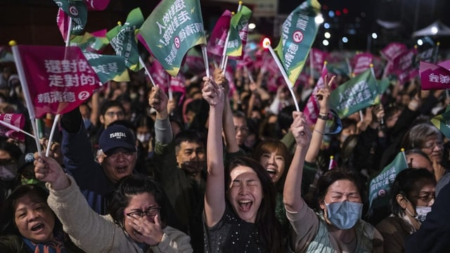  Lai gewinnt Wahl – Mehrheit will keine Annäherung an China