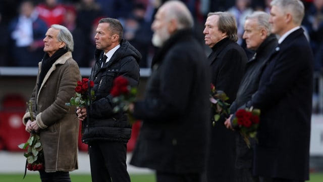  Viel Prominenz an Beckenbauers Beerdigung