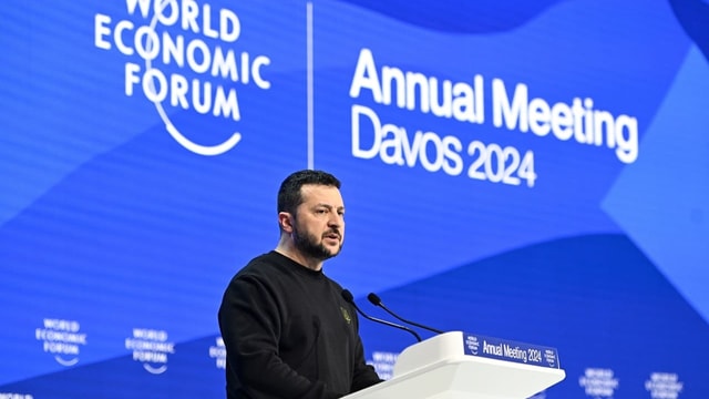  «Putin ist ein Raubtier» – Selenskis flammender Appell in Davos