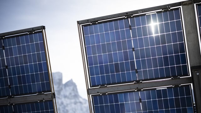 Grosse Solaranlagen in den Alpen haben es schwer
